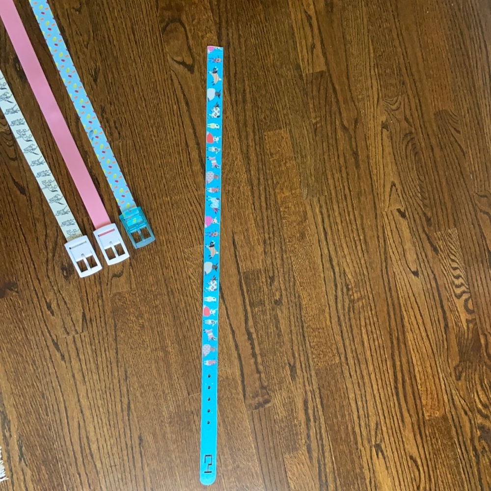 Goats in Pajamas C4 Belt + Blue Buckle